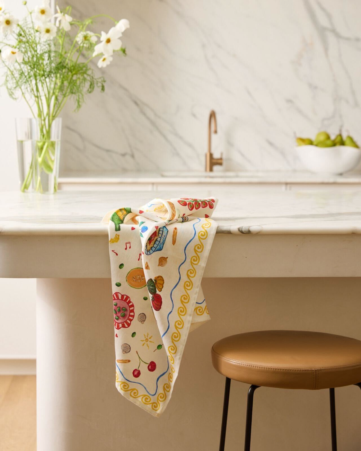 La Fontelina 100% French Flax Linen Dish Towel