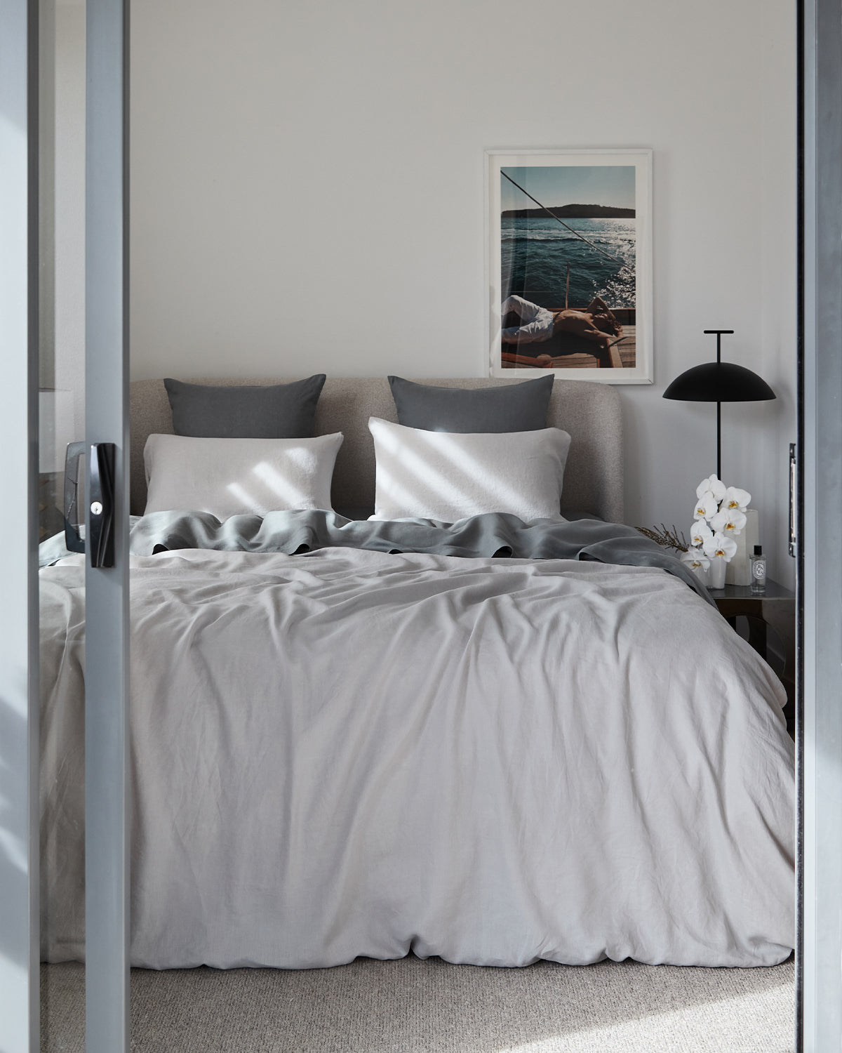 Mineral 100% French Flax Linen Fitted Sheet