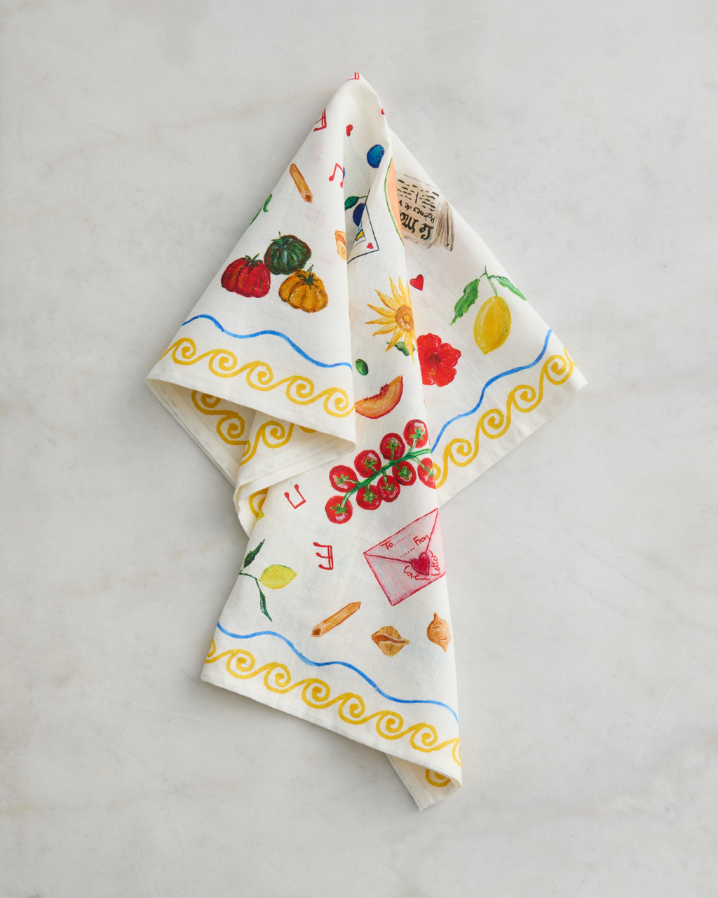 La Fontelina 100% French Flax Linen Dish Towel