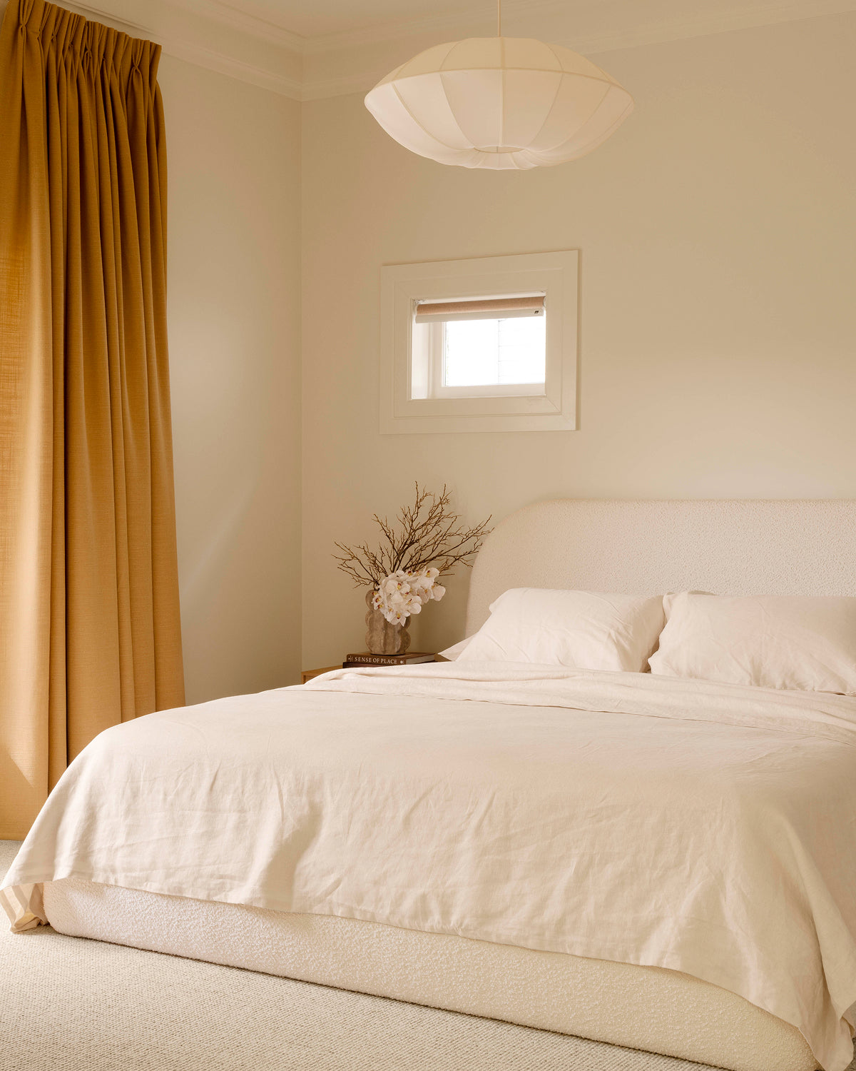 Cr¨¨me 100% French Flax Linen Flat Sheet
