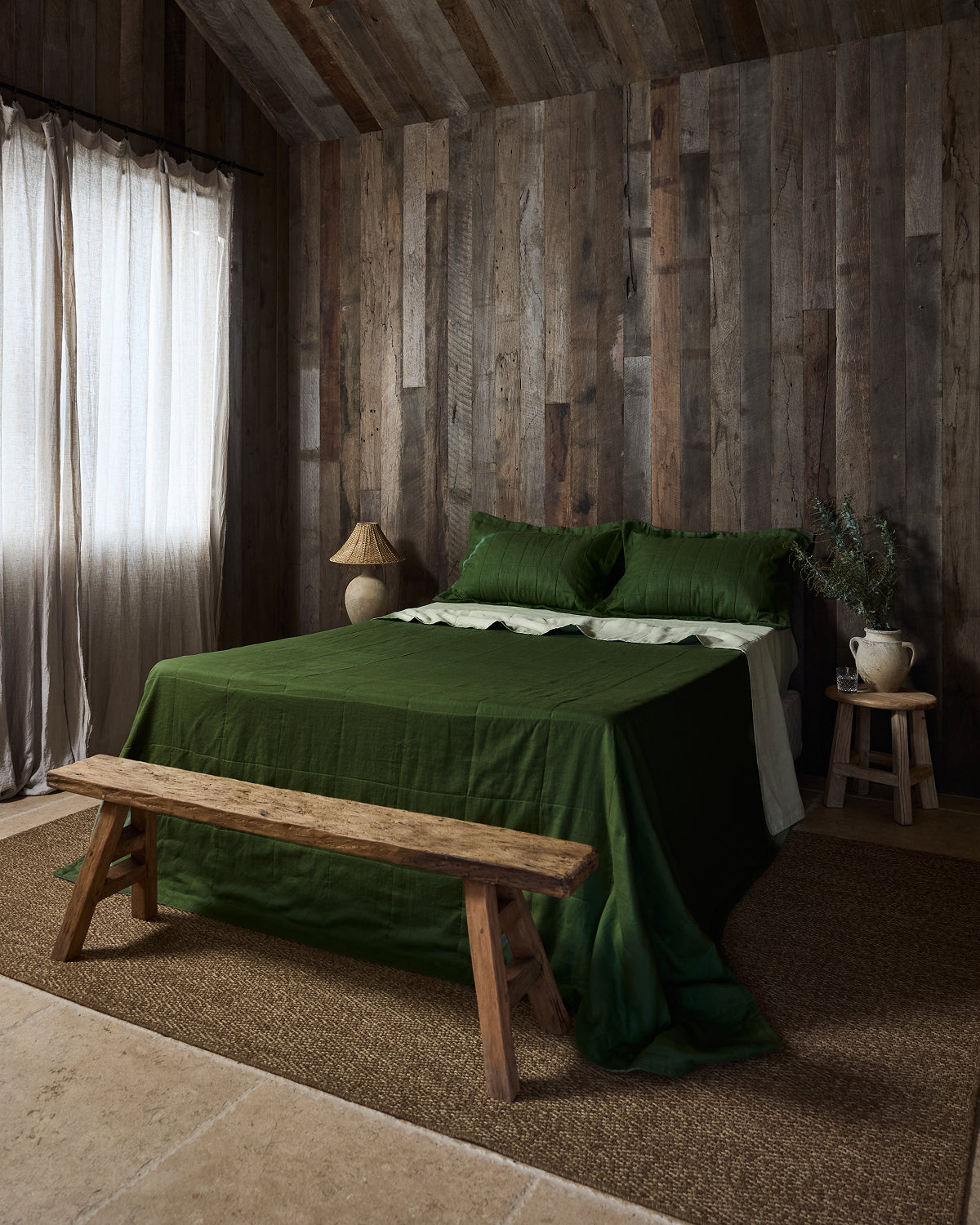 Sage & Olive Two-Tone Quilt