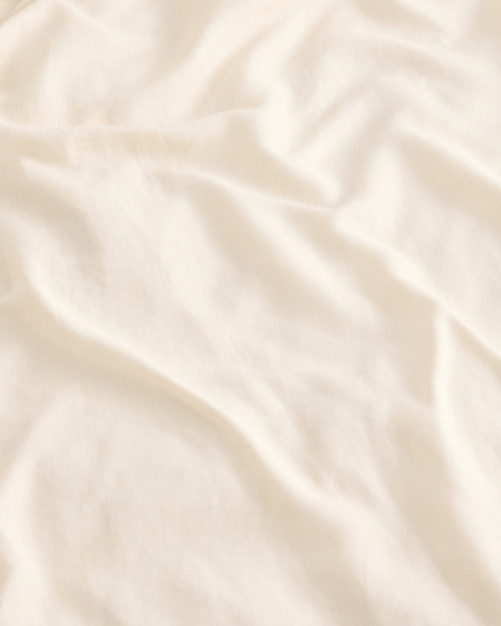 Cr¨¨me 100% French Flax Linen Flat Sheet