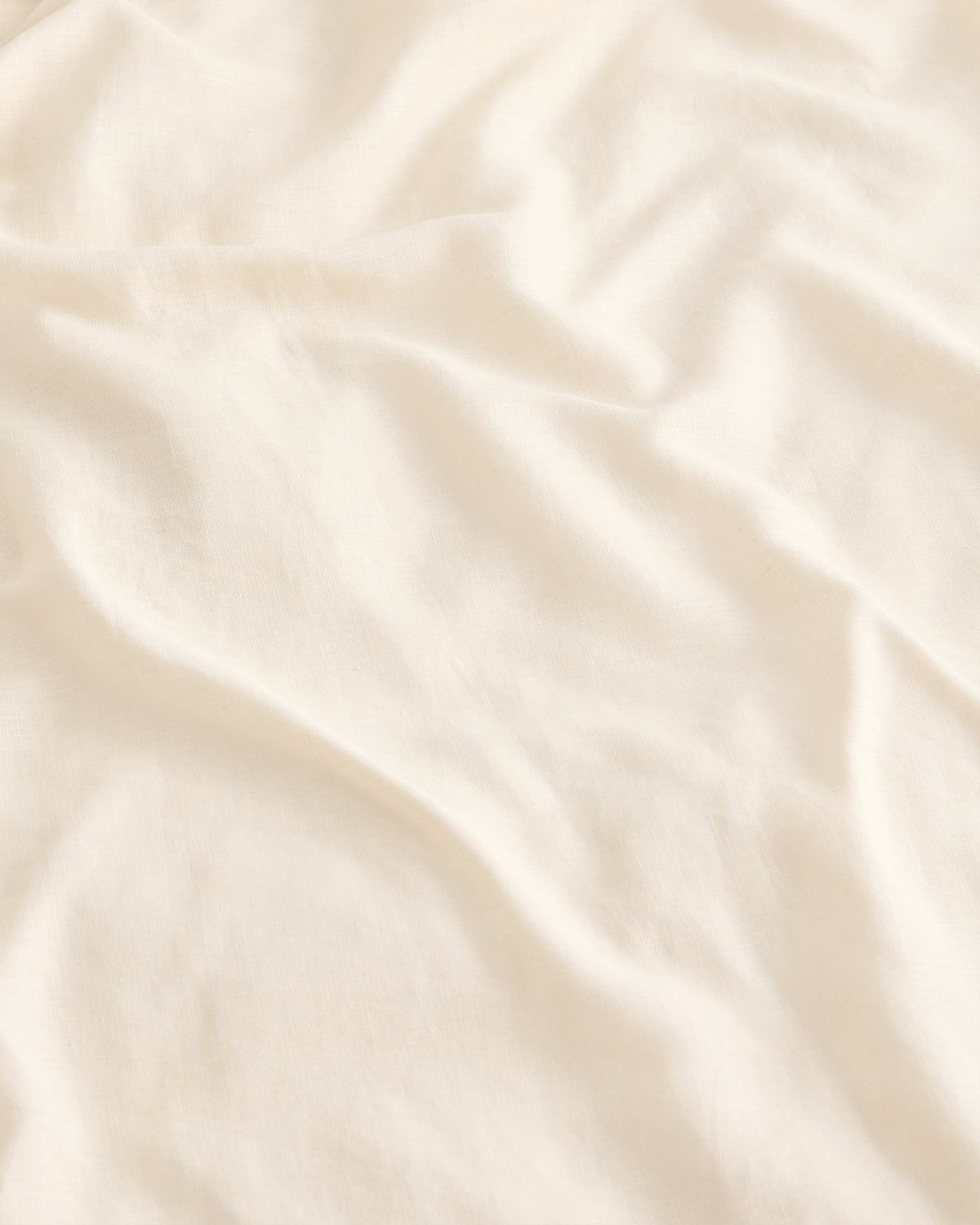 Cr¨¨me 100% French Flax Linen Flat Sheet