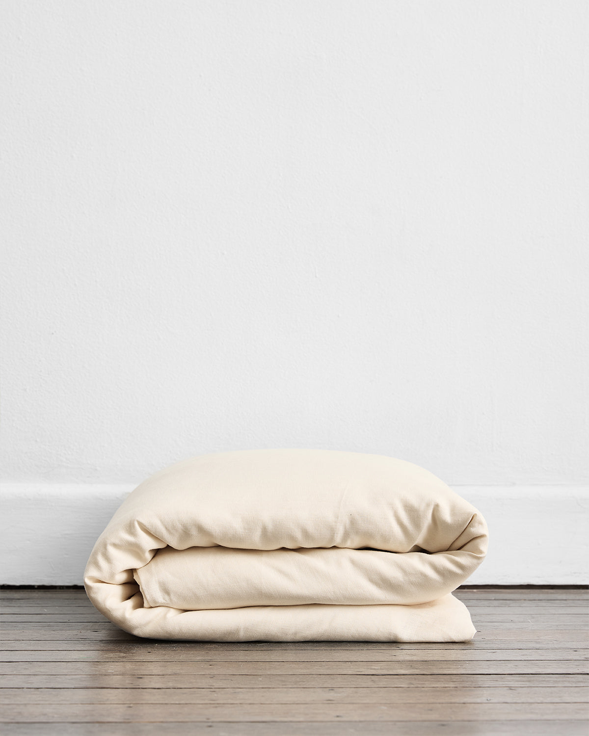 Cr¨¨me 100% French Flax Linen Duvet Cover