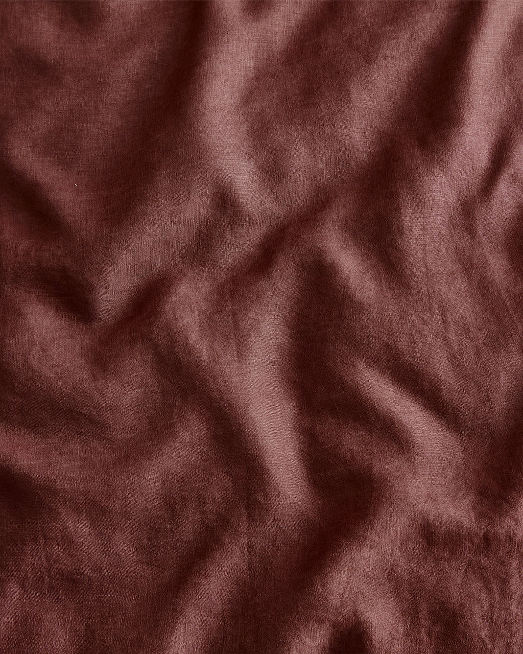 Cacao 100% French Flax Linen Flat Sheet