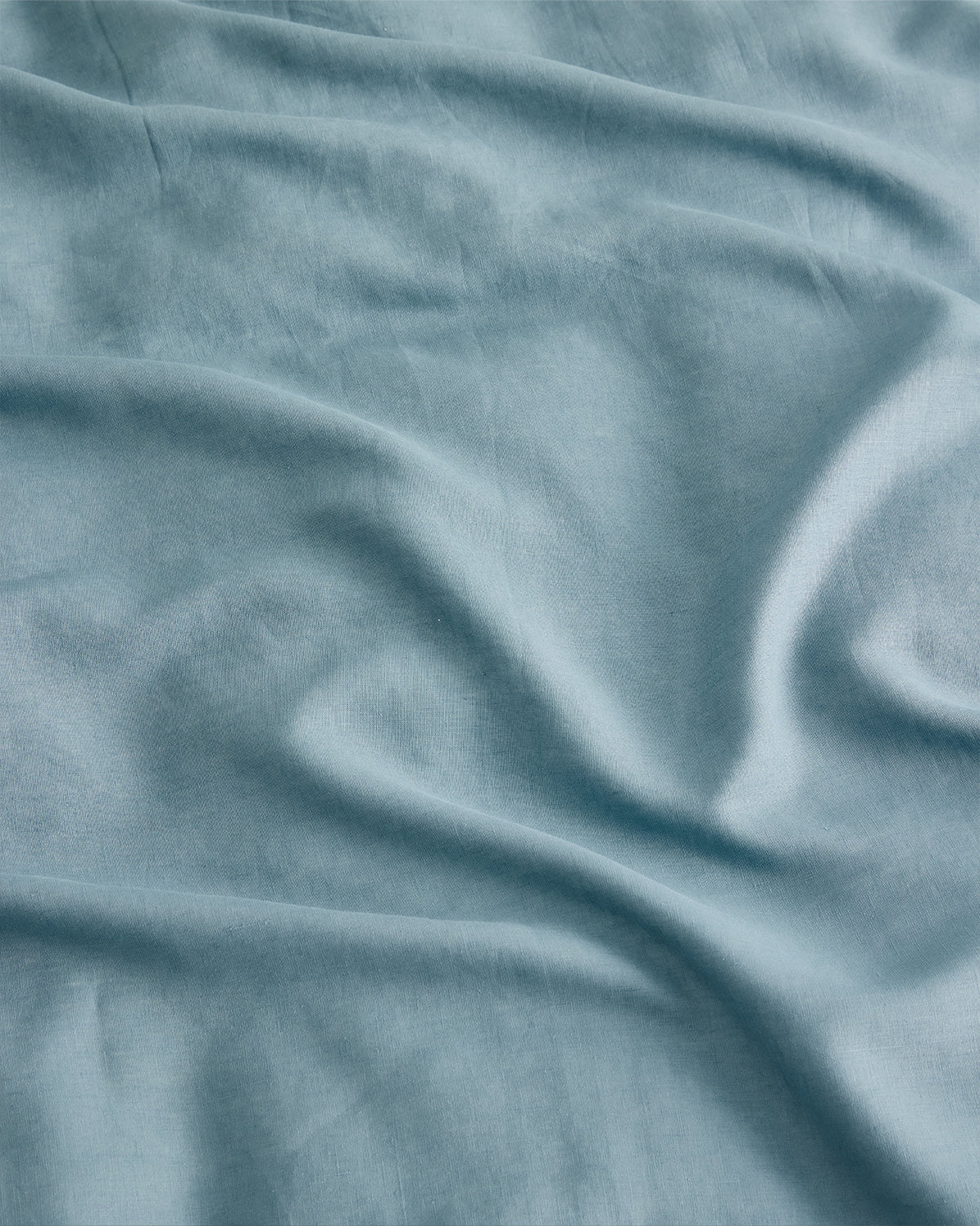Lagoon 100% French Flax Linen Flat Sheet