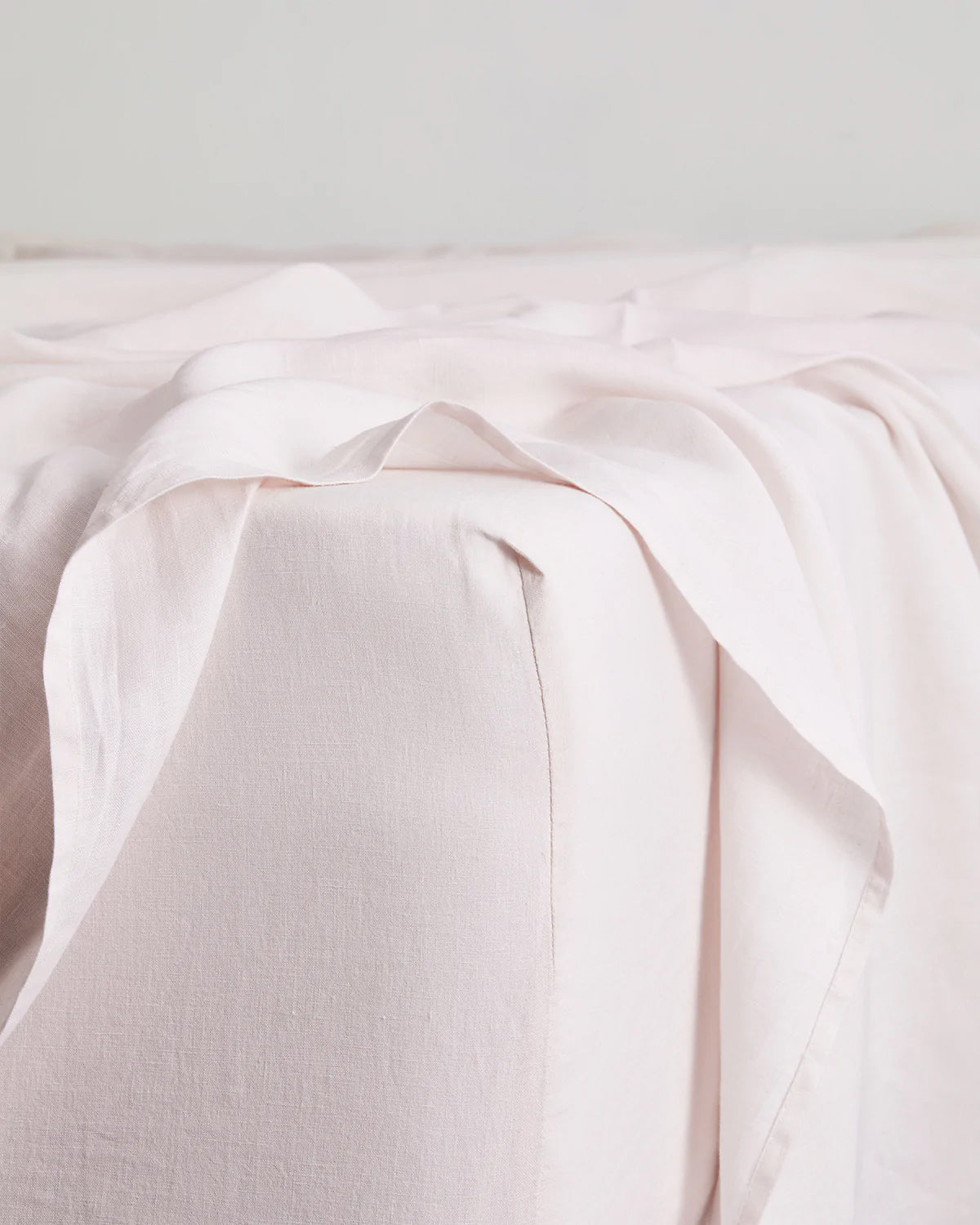 Terracotta, Rosewater & Lavender 100% French Flax Linen Bedding Bundle