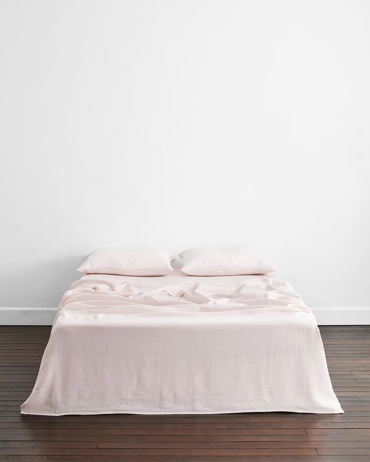 Terracotta, Rosewater & Lavender 100% French Flax Linen Bedding Bundle