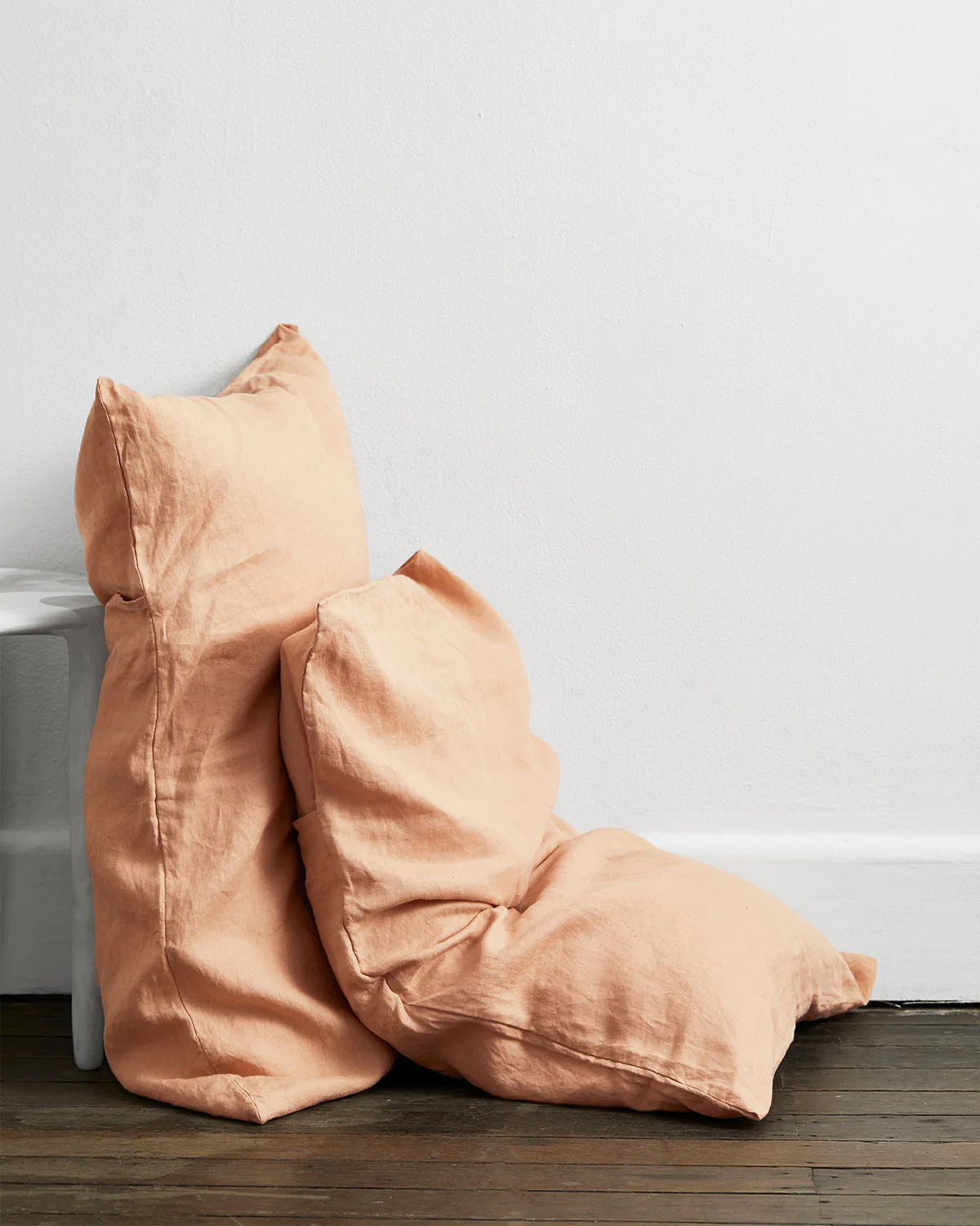 Terracotta, Rosewater & Lavender 100% French Flax Linen Bedding Bundle